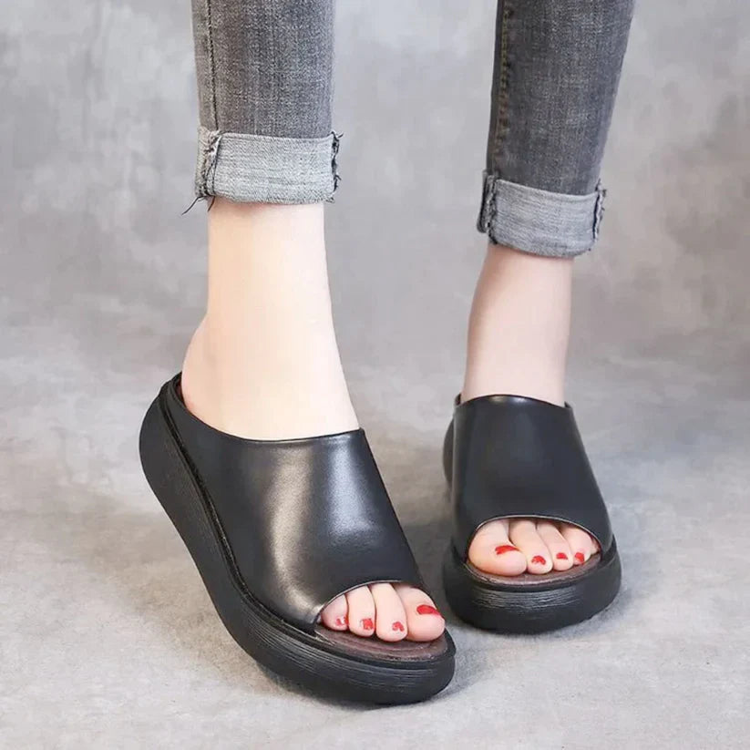 SNEAKERS HIDDEN WEDGE SHOES